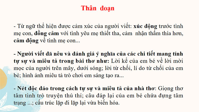 PowerPoint Ngữ văn 6 Bài 2: Viết đoạn văn ghi lại cảm xúc về một bài thơ có yếu tố tự sự và miêu tả