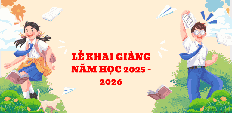 Mẫu Powerpoint khai giảng