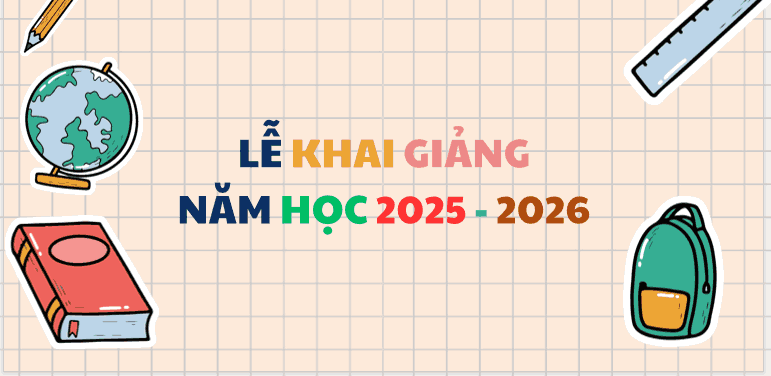 Mẫu Powerpoint khai giảng