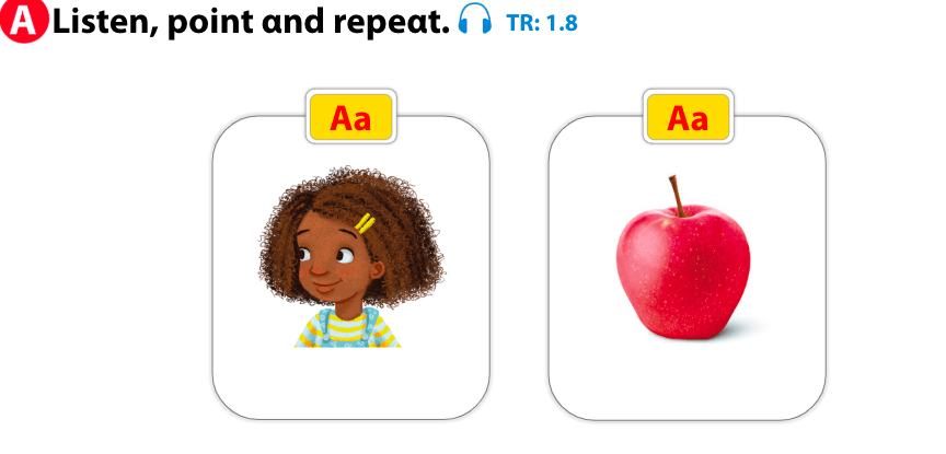 Tiếng Anh lớp 1 Wonderful World Unit 1 Lesson 4 minh hoạ 1