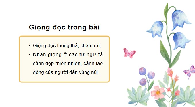 PowerPoint Tiếng Việt 4 Những mùa hoa trên cao nguyên đá