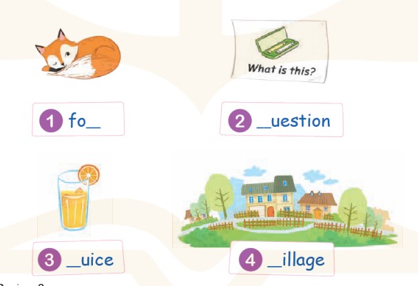 Tiếng Anh lớp 2 Review 2 Self-check trang 38 Global Success