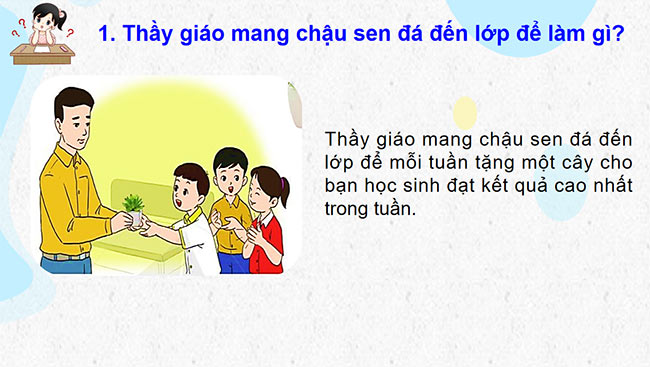 PowerPoint Tiếng Việt 2 Những cây sen đá