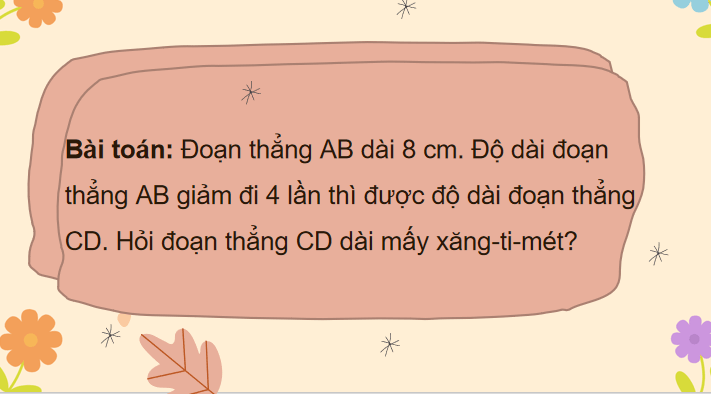 Giáo án Toán 3: Giảm một số đi một số lần sách Cánh Diều