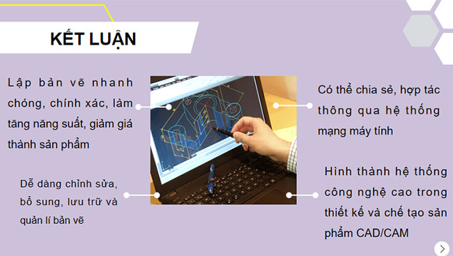 Công nghệ 10 Cánh diều Bài 17: Vẽ kĩ thuật với sự hỗ trợ của máy tính
