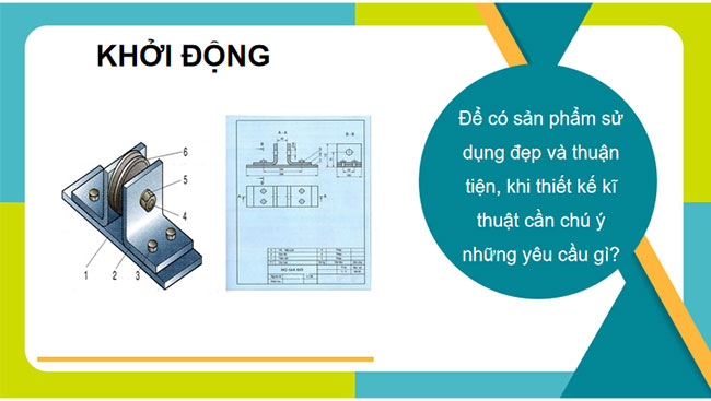 Công nghệ 10 Cánh diều Bài 19: Vai trò ý nghĩa và các nguyên tắc của hoạt động thiết kế kĩ thuật