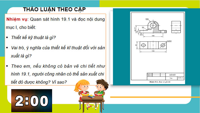 Công nghệ 10 Cánh diều Bài 19: Vai trò ý nghĩa và các nguyên tắc của hoạt động thiết kế kĩ thuật