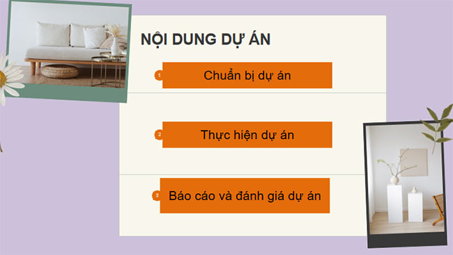 Dự án thiết kế giá sách của em