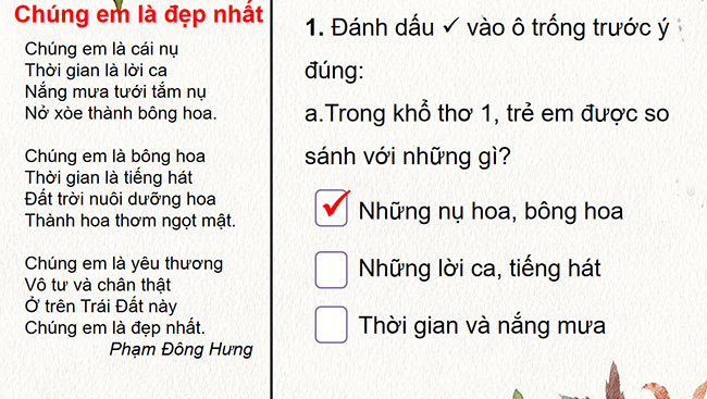 PowerPoint Tiếng Việt 2 Ôn tập giữa học kì 1 Tiết 9, 10