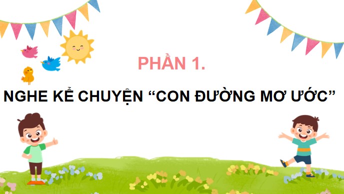 PowerPoint Tiếng Việt 4 Nghe – kể câu chuyện về ước mơ