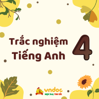 Trắc nghiệm tiếng Anh 4 Global success Unit 5 (Mức khó)