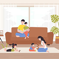 Giáo án Mĩ thuật 3 Chủ đề 9: Sinh hoạt trong gia đình