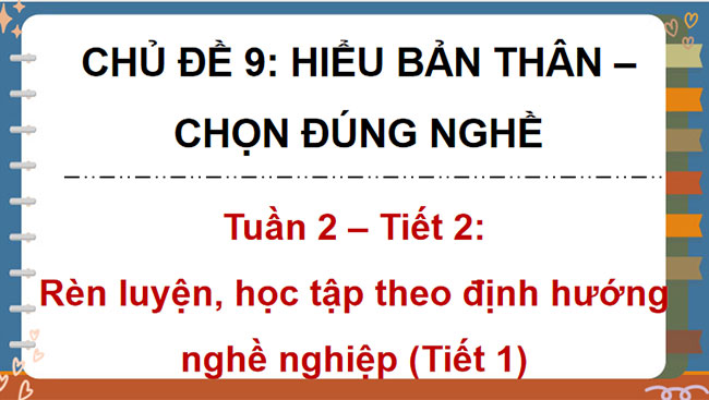 Giáo án PowerPoint Hoạt động trải nghiệm 8 Kết nối Bài 2
