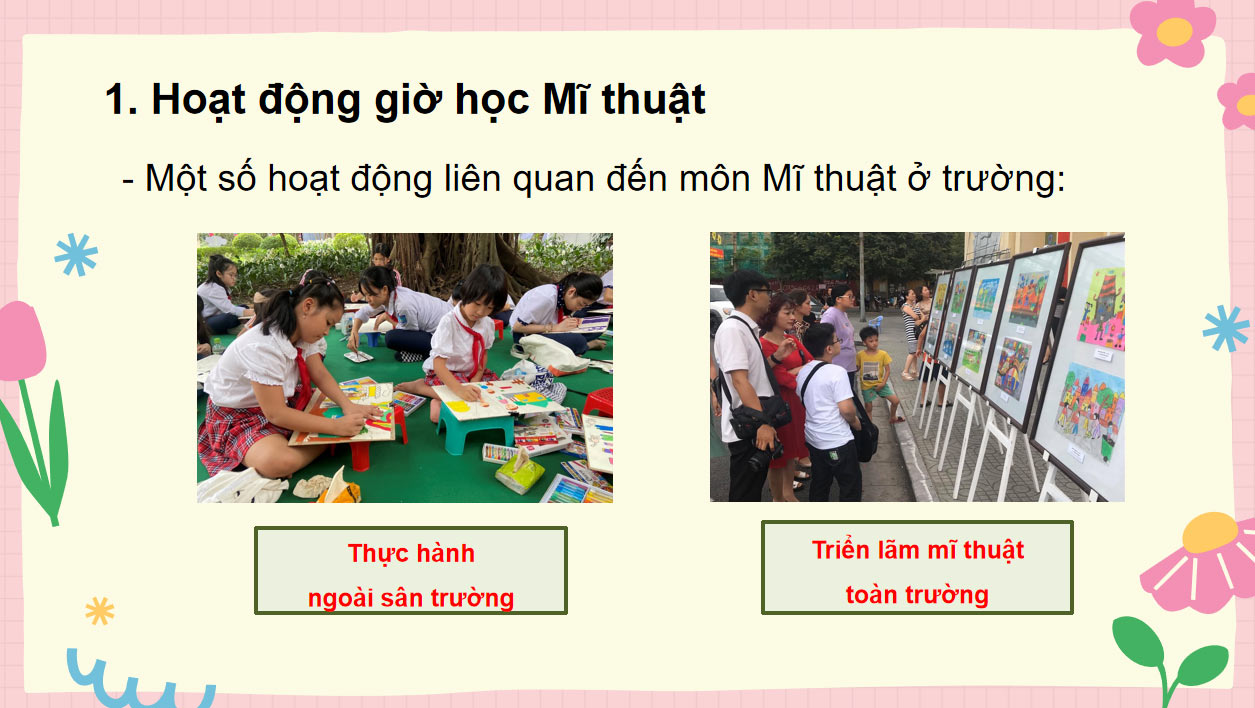 PowerPoint Mĩ thuật 3 Em yêu mĩ thuật