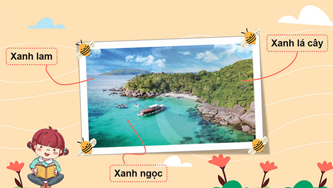 PowerPoint Mĩ thuật 3 Màu sắc em yêu