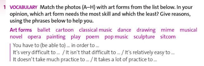 Tiếng Anh 11 Friends Global Unit 7 7A Vocabulary minh hoạ 2