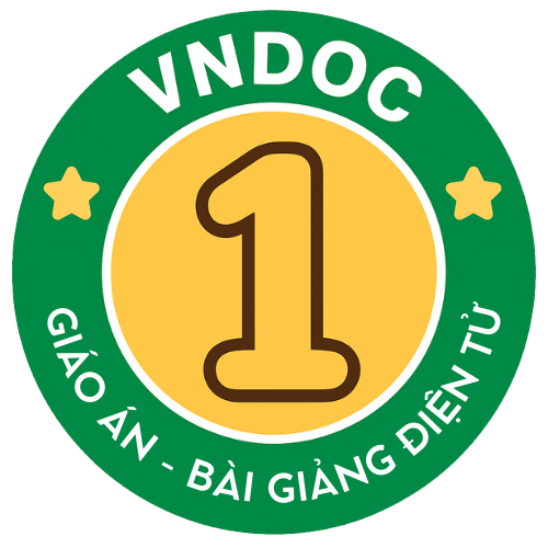 Giáo án lớp 1