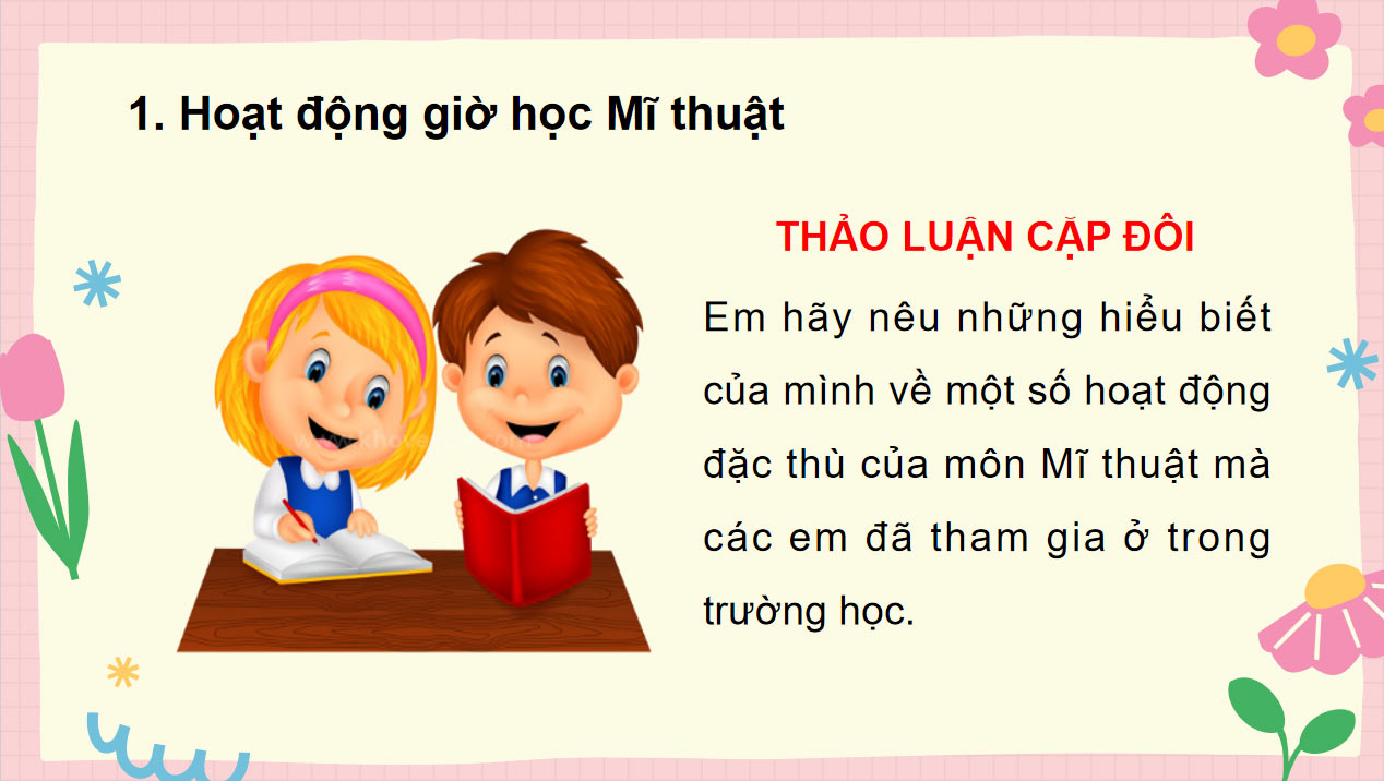 PowerPoint Mĩ thuật 3 Em yêu mĩ thuật
