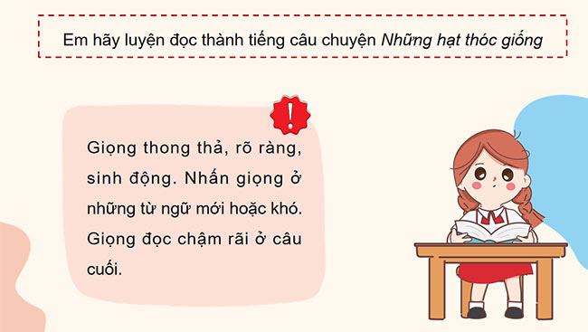 PowerPoint Tiếng Việt 4 Những hạt thóc giống