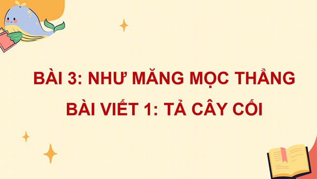 PowerPoint Tiếng Việt 4 Tả cây cối