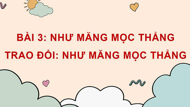 PowerPoint Tiếng Việt 4 Trao đổi Như măng mọc thẳng