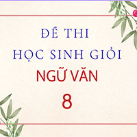 Đề thi chọn học sinh giỏi Ngữ Văn 8 huyện Thuận Hóa năm 2025
