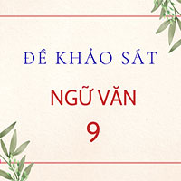 Đề khảo sát Ngữ Văn 9 Trường THCS Ngô Sĩ Liên (có đáp án)