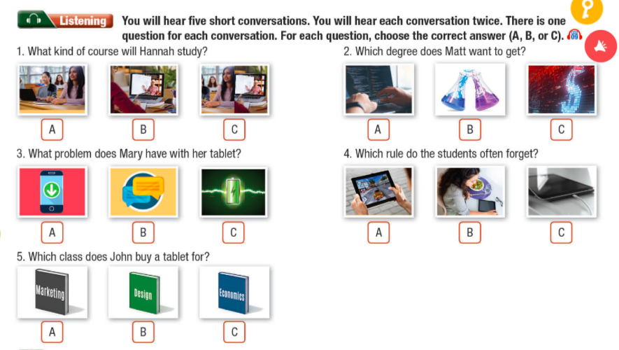 Tiếng Anh 11 i-Learn Smart World Workbook Unit 9 Review minh hoạ 1