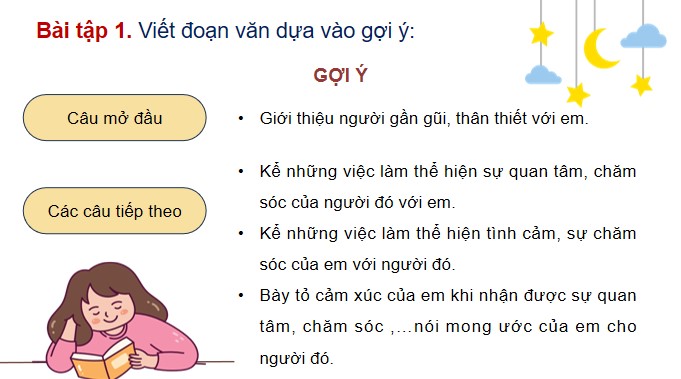PowerPoint Tiếng Việt 4 Luyện tập viết đoạn văn nêu tình cảm, cảm xúc