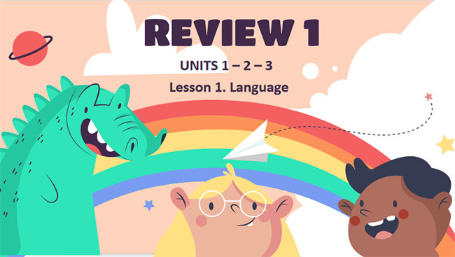 Tiếng Anh 7 Review 1: Language