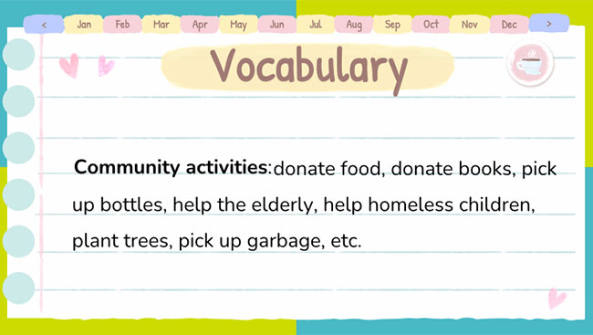 Tiếng Anh 7 Unit 3: Looking Back