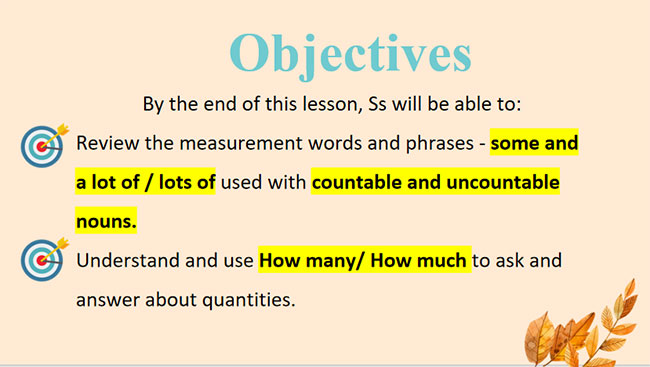 Giáo án PowerPoint Tiếng Anh 7 Unit 5: A Closer Look 2