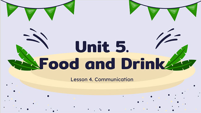 Giáo án PowerPoint Tiếng Anh 7 Unit 5: Communication