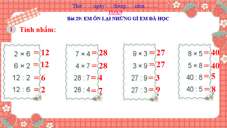 Em ôn lại những gì đã học trang 63