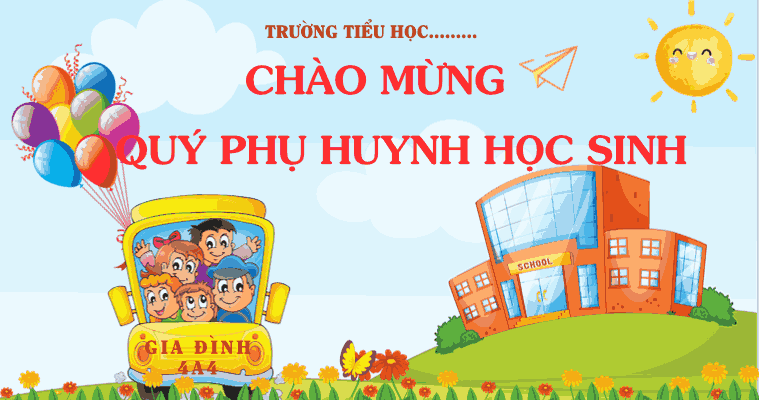 Mẫu powerpoint họp phụ huynh đầu năm