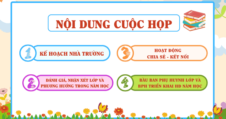 Mẫu powerpoint họp phụ huynh đầu năm