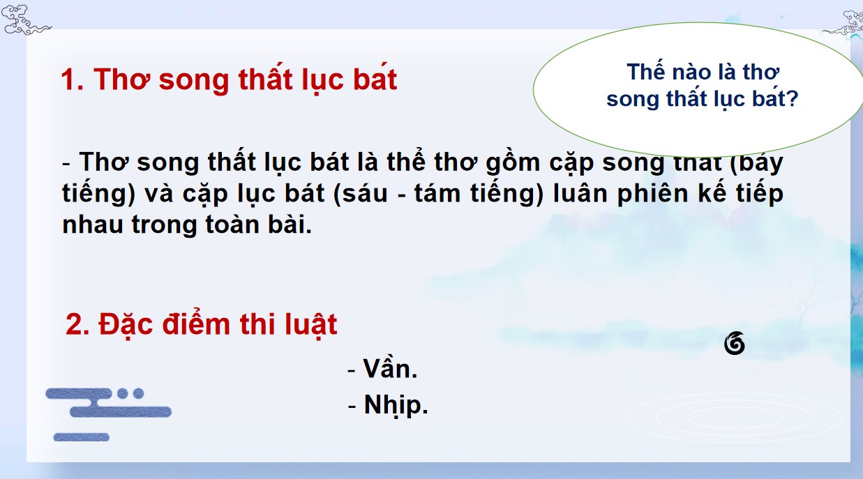 Giáo án PPT Văn 9 CTST Bài Nỗi nhớ thương của người chinh phụ