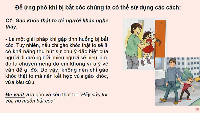 PowerPoint Ứng phó với tình huống nguy hiểm