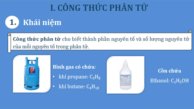Công thức phân tử hợp chất hữu cơ