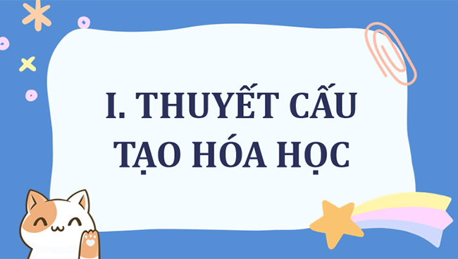 Cấu tạo hoá học hợp chất hữu cơ