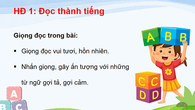PowerPoint Tiếng Việt 3 Hai bàn tay em