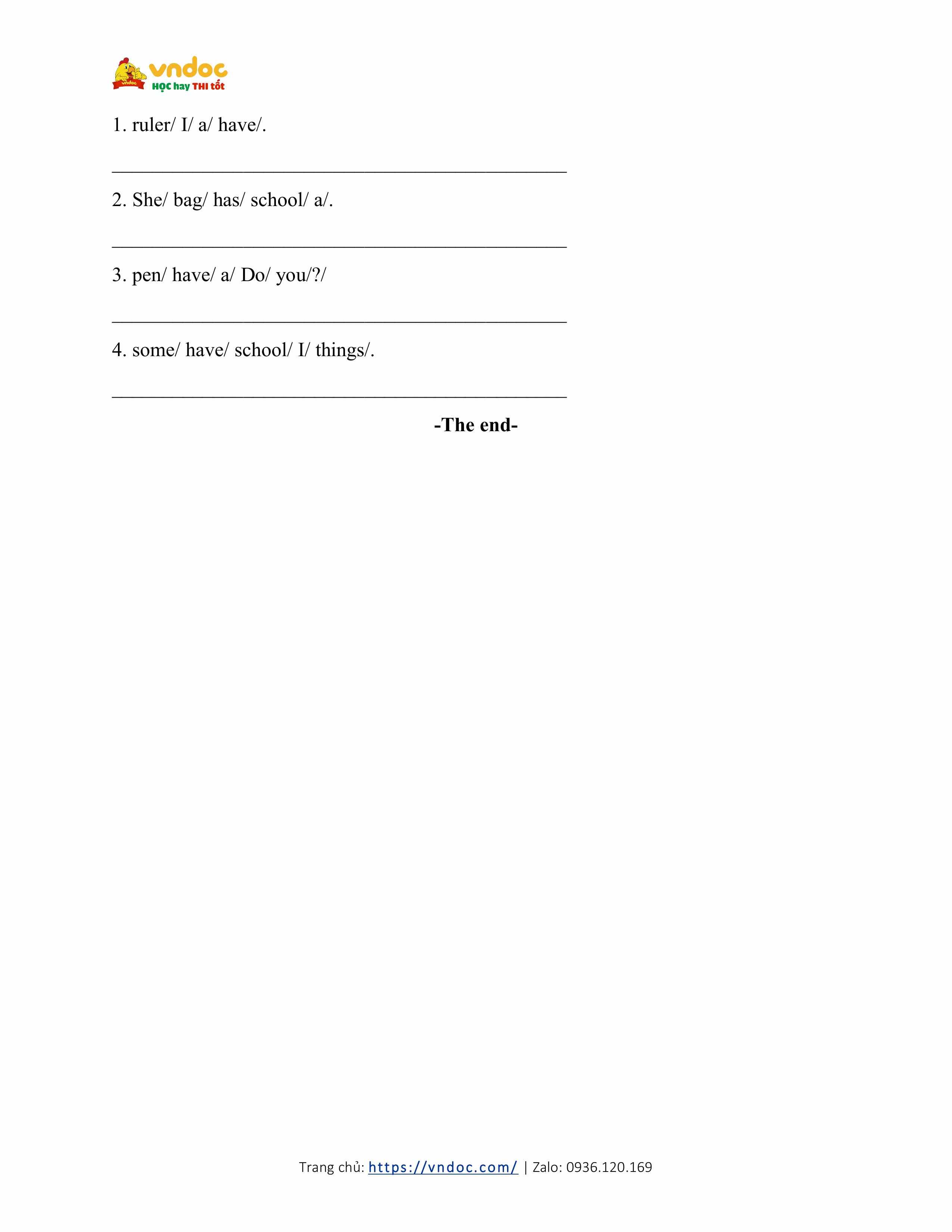 Bài tập cuối tuần lớp 3 Kết nối tri thức Tuần 13