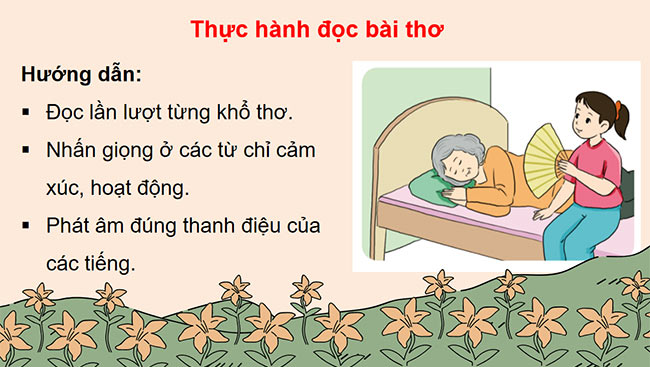 PowerPoint Tiếng Việt 3 Quạt cho bà ngủ