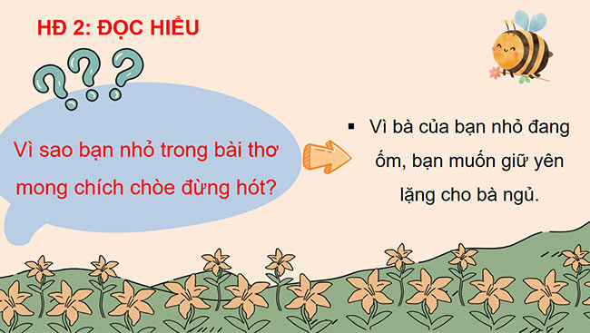 PowerPoint Tiếng Việt 3 Quạt cho bà ngủ
