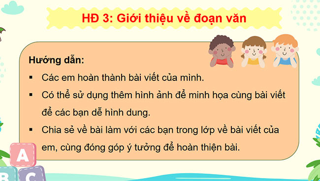 PowerPoint Tiếng Việt 3 Viết, vẽ về mái ấm gia đình