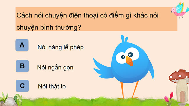 PowerPoint Tiếng Việt 3 Trao đổi Nhận và gọi điện thoại