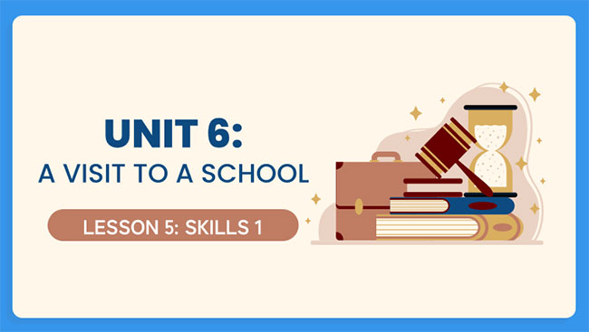 Giáo án PowerPoint Tiếng Anh 7 Unit 6: Skills 1 