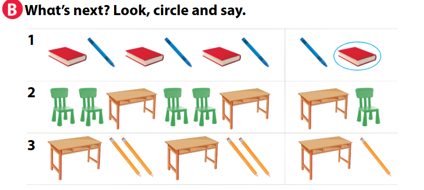 SBT Tiếng Anh 1 Wonderful World Unit 2 Lesson 1 minh họa 3