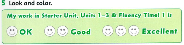 Tiếng Anh lớp 1 Family and Friends Fluency time 2 minh họa 4