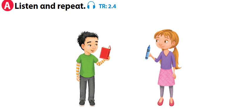 Tiếng Anh lớp 1 Wonderful World Unit 2 Lesson 2 minh họa 1